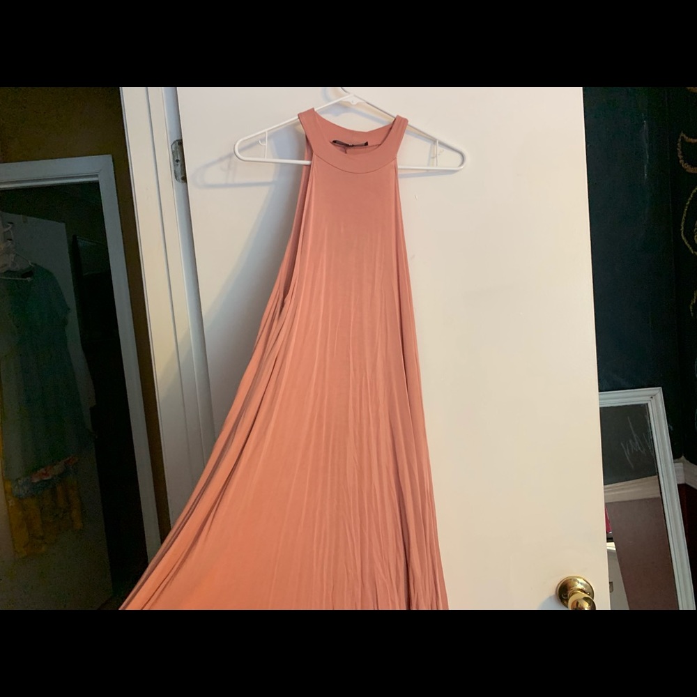 Turtle Neck T-Shirt Dress